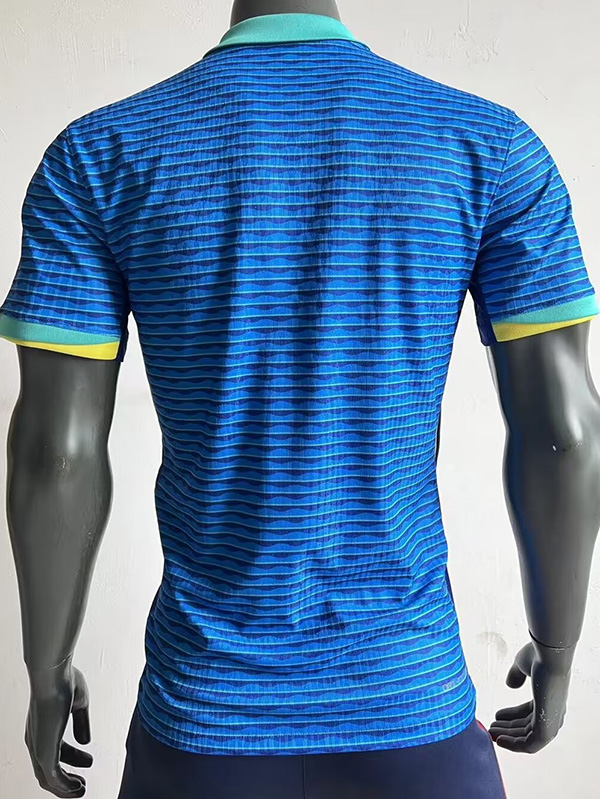 Brazil Away Player Version Soccer Jersey Gmkits