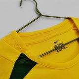 2002 Brazil Home Fans 1:1 Quality Retro Soccer Jersey