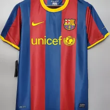 2010-2011 Barcelona Home 1:1 Quality Retro Soccer Jersey