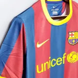 2010-2011 Barcelona Home 1:1 Quality Retro Soccer Jersey