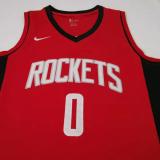 NBA Rocket 0 red 1:1 Quality