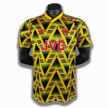 1991-1993 Arsenal Away 1:1 Quality Retro Soccer Jersey