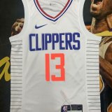 NBA Clipper away 【customized】George No.13 1:1 Quality