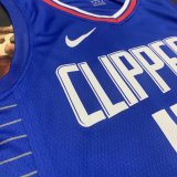 NBA Clipper home 【customized】George No.13 1:1 Quality