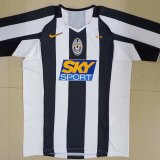 2004-2005 Juventus Home 1:1 Quality Retro Soccer Jersey