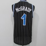 NBA Magic #1 McGrady Retro black 1:1 Quality