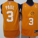 NBA New Suns #3 Paul orange 1:1 Quality