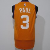 NBA New Suns #3 Paul orange 1:1 Quality