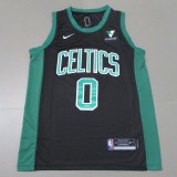 NBA Celtics (21 new season) #0 Tatum award version black 1:1 Quality