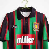 1993-1995 Aston Villa Away 1:1 Quality Retro Soccer Jersey