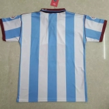 1991-1992 Retro West Ham Away 1:1 Quality Soccer Jersey