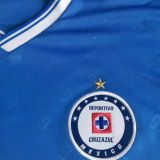 Cruz Azul Blue 9 Champioms Special Version Fans Long sleeve 1:1 Quality Soccer Jersey