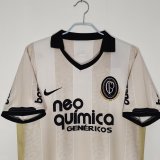 2010 Corinthians Away 100th Commemorative Edition 1:1 Retro Soccer Jersey