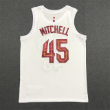 22-23 Cleveland Cavaliers MITCHELL #45 White 1:1 Quality NBA Jersey