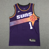 22/23 Suns BOOKER #1 Pink 1:1 Quality NBA Jersey