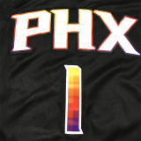 22/23 Suns BOOKER #1 Black 1:1 Quality NBA Jersey