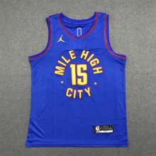 Nuggets JOKIC #15 Blue 1:1 Quality NBA Jersey