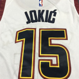 Nuggets JOKIC #15 White City Edition 1:1 Quality NBA Jersey