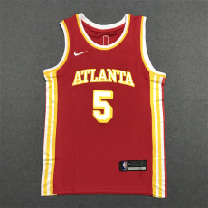 22/23 Hawks MURRAY #5 Red 1:1 Quality NBA Jersey