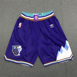 Jazz Pink 1:1 Quality Retro NBA Pants