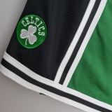 2022 Boston Celtics NBA US Training Shorts Green Black 1:1 Quality NBA Pants