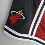 2022 Miami Heat NBA US Training Shorts Red Black 1:1 Quality NBA Pants