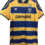 1998/1999 Retro Parma Home Yellow 1:1 Quality Soccer Jersey