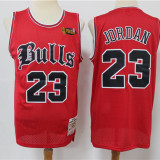 NBA Bulls 23 red old England retired limited edition Jersey 1:1 Quality