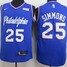 NBA 76ers 20 new people 25 Simmons blue 1:1 Quality