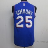 NBA 76ers 20 new people 25 Simmons blue 1:1 Quality