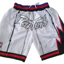 NBA Double layer close embroidered dragon white pocket pants 1:1 Quality