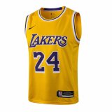 NBA Laker yellow Kobe Bryant No.24 1:1 Quality