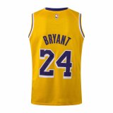 NBA Laker yellow Kobe Bryant No.24 1:1 Quality