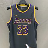 NBA Laker black classic James No.23 1:1 Quality