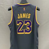 NBA Laker black classic James No.23 1:1 Quality