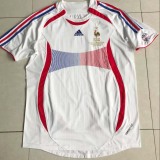 2006-2007 France World Cup Final 1:1 Retro Soccer Jersey