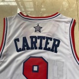 2000 Carter death button white jersey 1:1 Quality