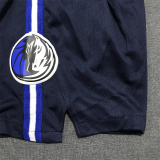 Dallas Mavericks Navy Blue 1:1 Quality NBA Pants