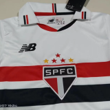 24/25 Sao Paulo Home Kids Soccer Jersey