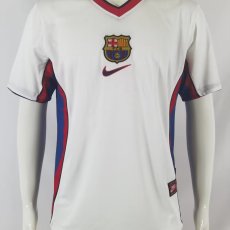 1998/1999 Barcelona Away 1:1 Quality Retro Soccer Jersey