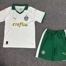 24/25 Palmeiras Away White Kids Soccer Jersey