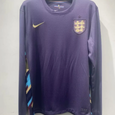 24/25 England Away Fans Long sleeve 1:1 Quality Soccer Jersey