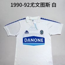 1990/1992 Juventus White 1:1 Quality Retro Soccer Jersey