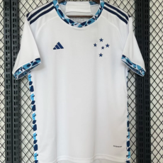 24/25 Cruzeiro Away White Fans 1:1 Quality Soccer Jersey