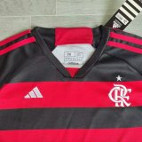 24/25 Flamengo Home Kids 1:1 Soccer Jersey