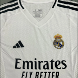 24/25 Real Madrid Home Fans Women Soccer Jersey