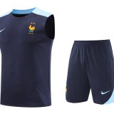 24/25 France Blue 1:1 Quality Training Vest（A-Set）