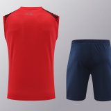 24/25 Napoli Red 1:1 Quality Training Vest（A-Set）