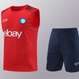 24/25 Napoli Red 1:1 Quality Training Vest（A-Set）