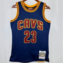 2011/2012 Cleveland JAMES #23 Sapphire Blue 热压 1:1 Quality NBA Jersey